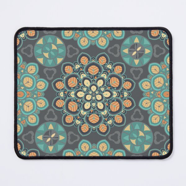 Item preview, Earthy Mid Century Geometric Boho Pattern designed and sold by chriswo-design.