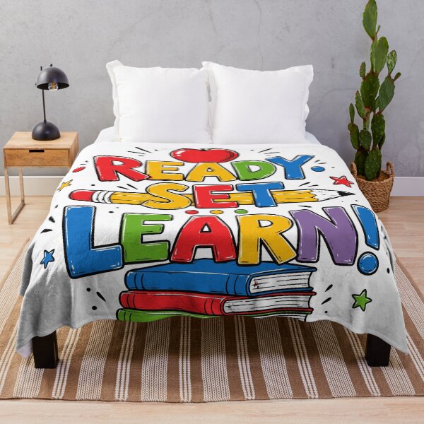 Item preview, Ready Set Learn T-Shirt | Colorful Back to School Teacher & Student Design designed and sold by Sunday.Supply.