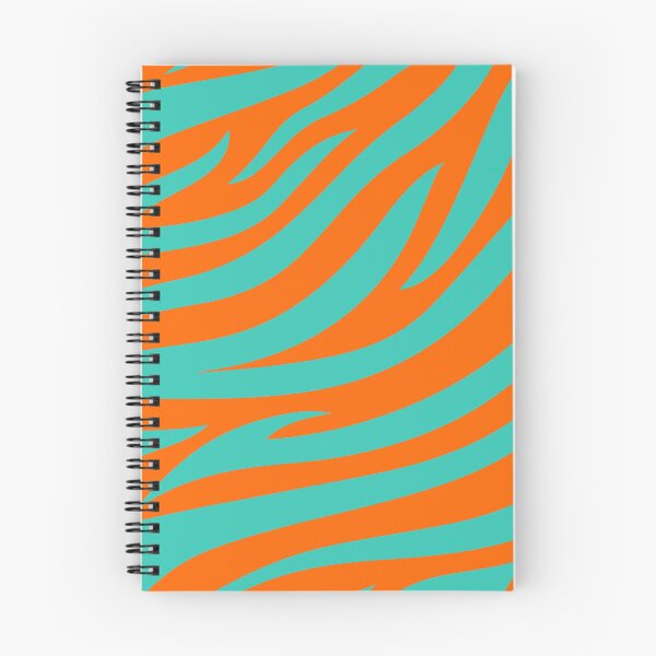 Item preview, Modern Graphic Zebra Print Pattern | Orange & Teal designed and sold by Frohyou.