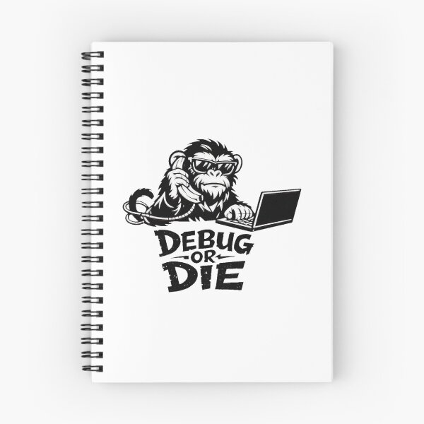 Item preview, Debug Monkey – Code Hard Debug Harder – Programmer Tech Design designed and sold by Cabrasco.