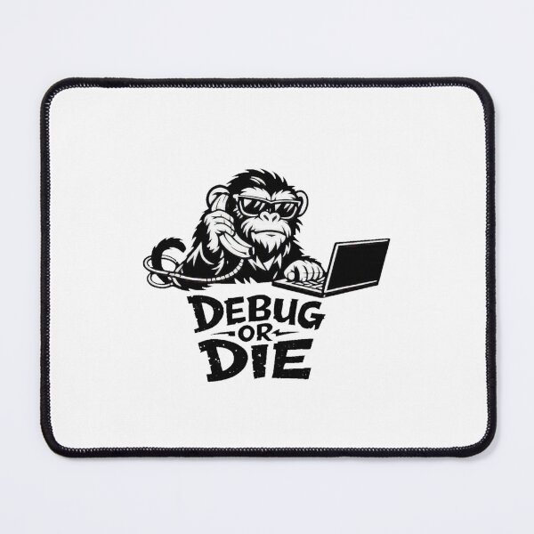 Item preview, Debug Monkey – Code Hard Debug Harder – Programmer Tech Design designed and sold by Cabrasco.