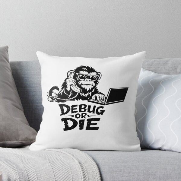 Item preview, Debug Monkey – Code Hard Debug Harder – Programmer Tech Design designed and sold by Cabrasco.