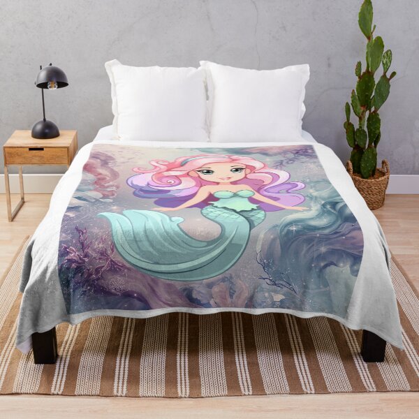 Item preview, Cute Pink Haired Mermaidcore Mermaid | Kawaii Ocean Fantasy Aesthetic designed and sold by Daily Mood Studio.