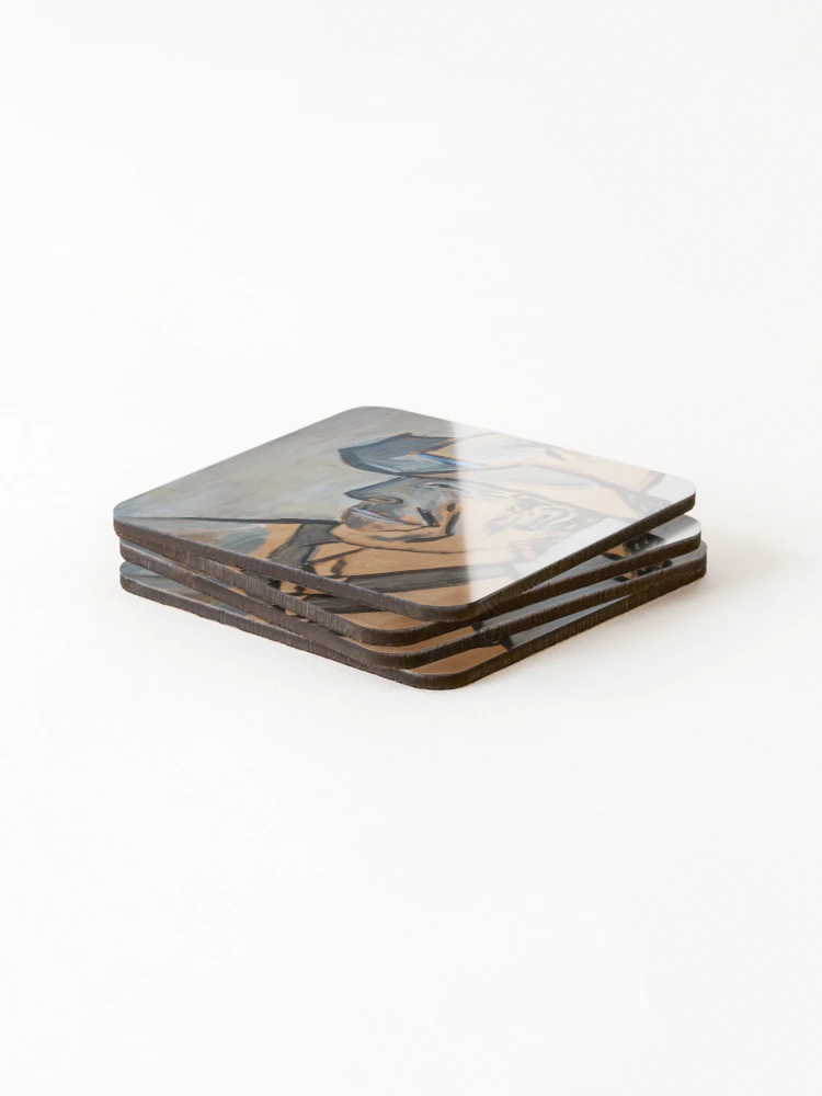 Thumbnail 4 of 5, Coasters (Set of 4), Sundown Solitude  designed and sold by RudyYoder.