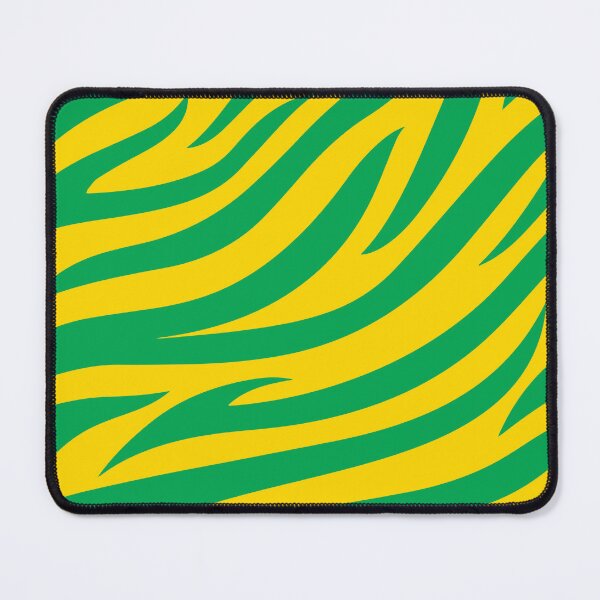 Item preview, Modern Graphic Zebra Print Pattern | Yellow & Green designed and sold by Frohyou.