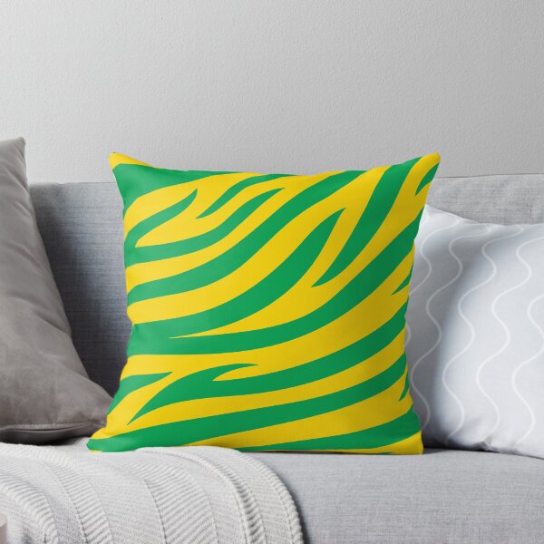 Item preview, Modern Graphic Zebra Print Pattern | Yellow & Green designed and sold by Frohyou.