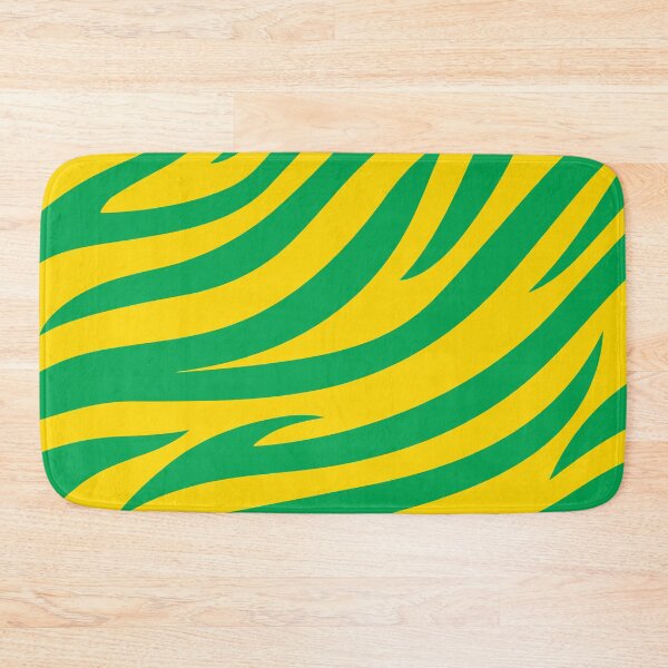 Item preview, Modern Graphic Zebra Print Pattern | Yellow & Green designed and sold by Frohyou.