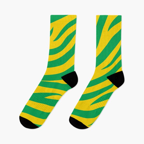 Item preview, Modern Graphic Zebra Print Pattern | Yellow & Green designed and sold by Frohyou.