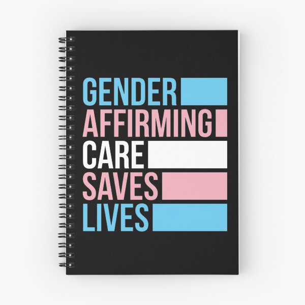 Item preview, Gender Affirming Care Saves Lives Transgender Pride Flag Activism designed and sold by raedattia.