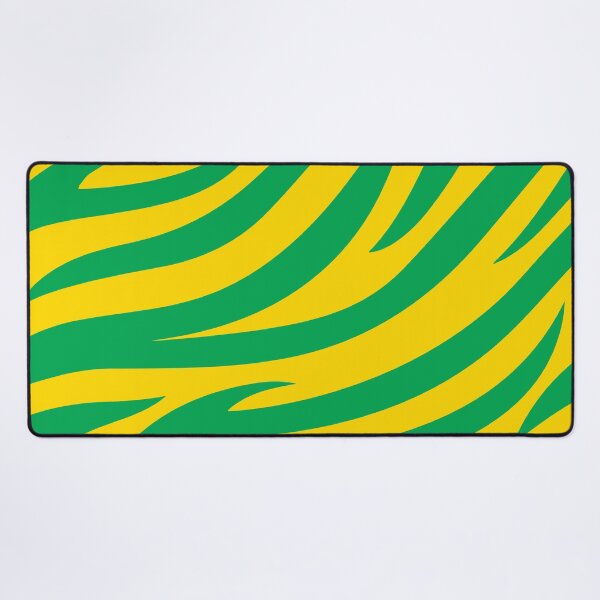 Item preview, Modern Graphic Zebra Print Pattern | Yellow & Green designed and sold by Frohyou.