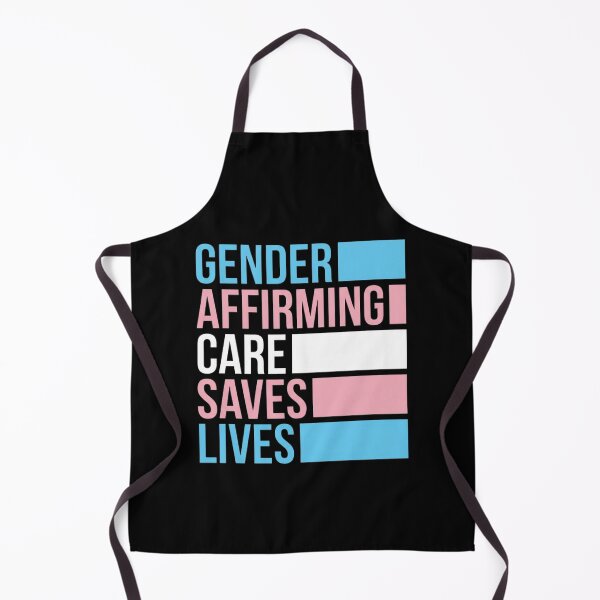 Item preview, Gender Affirming Care Saves Lives Transgender Pride Flag Activism designed and sold by raedattia.