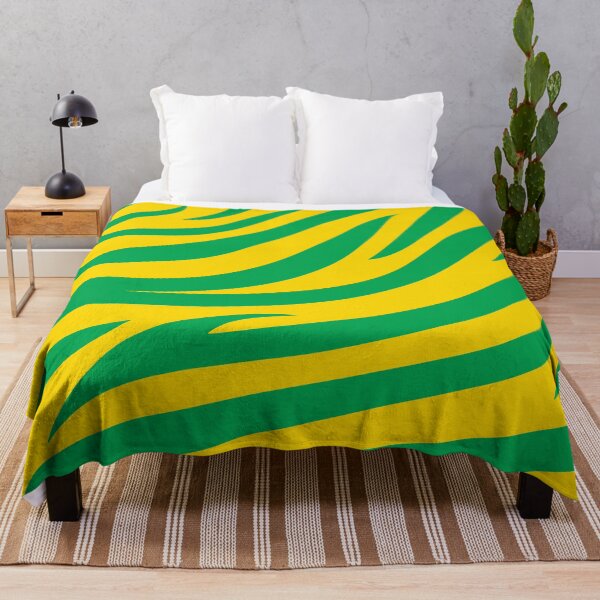 Item preview, Modern Graphic Zebra Print Pattern | Yellow & Green designed and sold by Frohyou.