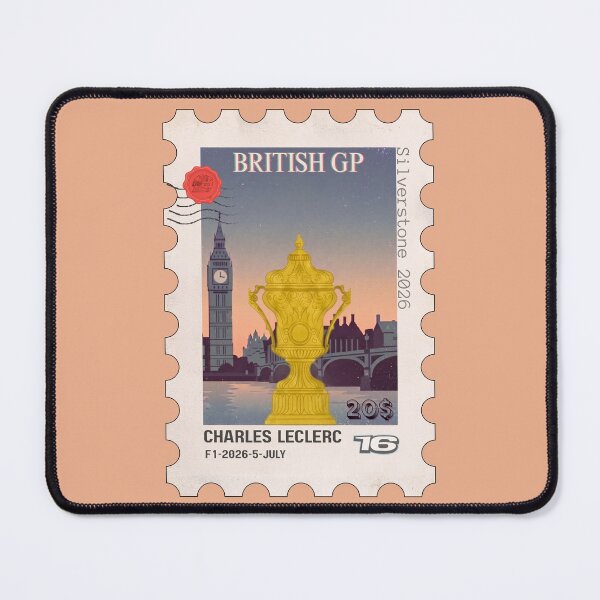 Item preview, F1 BRITISH GP SILVERSTONE 2026 Stamp - Winner Charles designed and sold by Pink Polar F1.