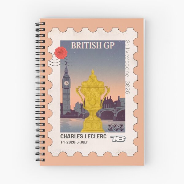 Item preview, F1 BRITISH GP SILVERSTONE 2026 Stamp - Winner Charles designed and sold by Pink Polar F1.