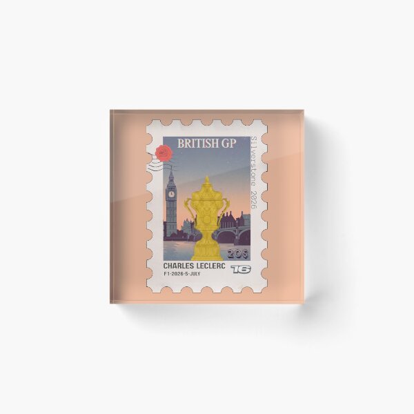 Item preview, F1 BRITISH GP SILVERSTONE 2026 Stamp - Winner Charles designed and sold by Pink Polar F1.