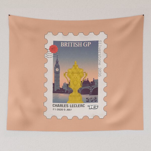 Item preview, F1 BRITISH GP SILVERSTONE 2026 Stamp - Winner Charles designed and sold by Pink Polar F1.