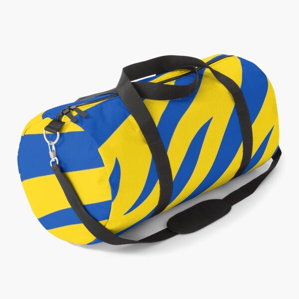 Item preview, Modern Graphic Zebra Print Pattern | Yellow & Blue designed and sold by Frohyou.