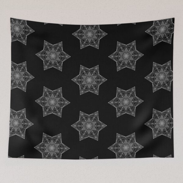 Item preview, Geometric star mandala designed and sold by FoxPix.