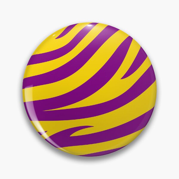 Item preview, Modern Graphic Zebra Print Pattern | Yellow & Purple designed and sold by Frohyou.
