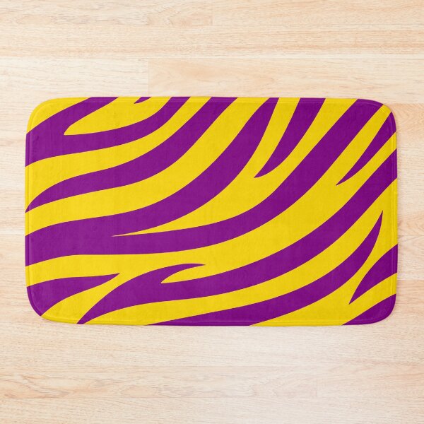 Item preview, Modern Graphic Zebra Print Pattern | Yellow & Purple designed and sold by Frohyou.
