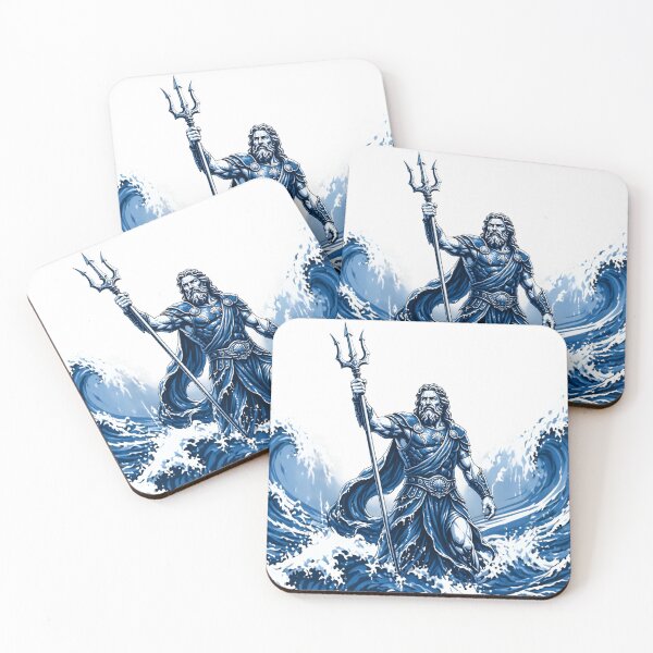Item preview, Comic Poseidon Greek god of the sea designed and sold by MemoryZoneOfficial.