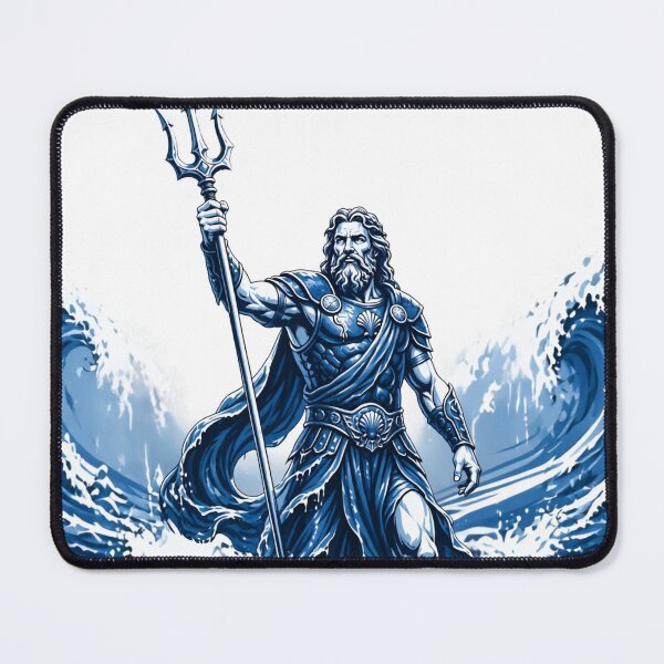 Item preview, Comic Poseidon Greek god of the sea designed and sold by MemoryZoneOfficial.