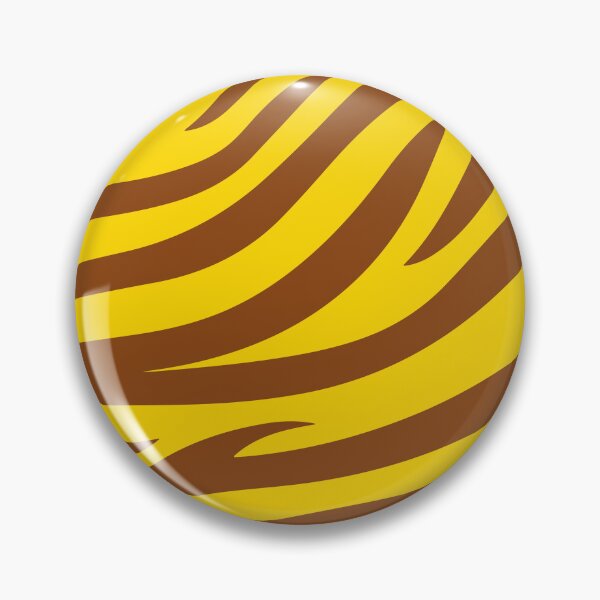 Item preview, Modern Graphic Zebra Print Pattern | Yellow & Brown designed and sold by Frohyou.