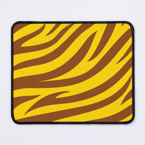 Item preview, Modern Graphic Zebra Print Pattern | Yellow & Brown designed and sold by Frohyou.
