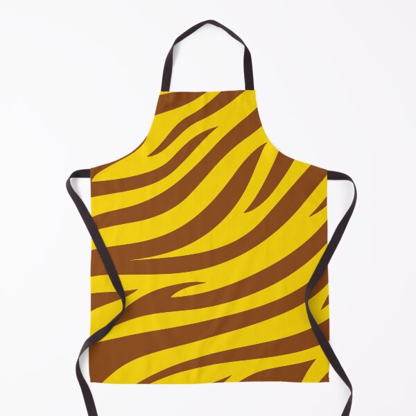 Item preview, Modern Graphic Zebra Print Pattern | Yellow & Brown designed and sold by Frohyou.