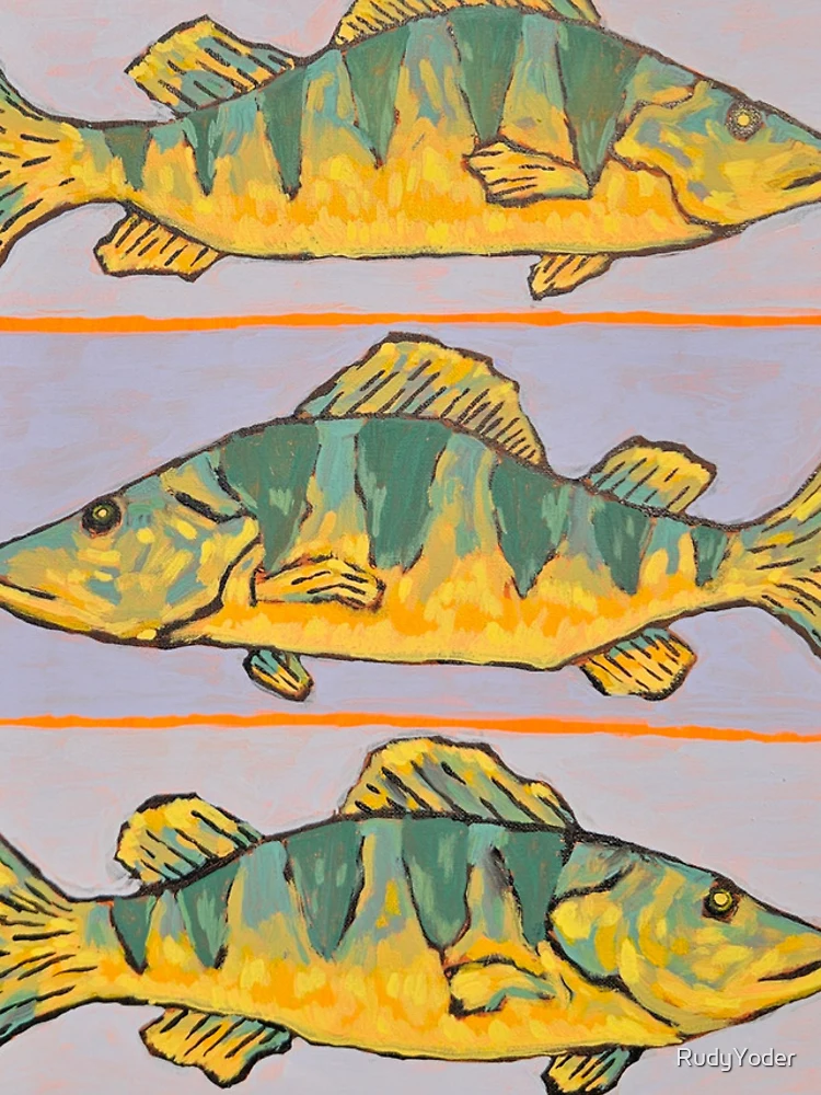 Thumbnail 4 of 4, Samsung Galaxy Phone Case, Perch Fish  designed and sold by RudyYoder.