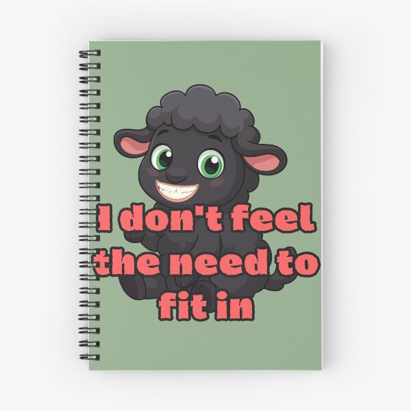 Item preview,  No Fit In Black Sheep  Digital Art  designed and sold by GoGreenlove.