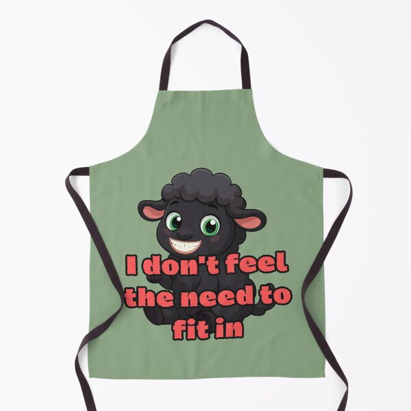 Item preview, No Fit In Black Sheep Digital Art designed and sold by GoGreenlove.