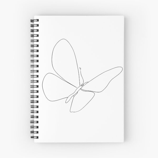 Item preview, Simple line art butterfly design designed and sold by FoxPix.