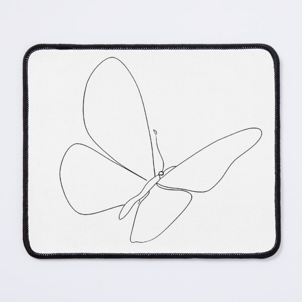 Item preview, Simple line art butterfly design designed and sold by FoxPix.