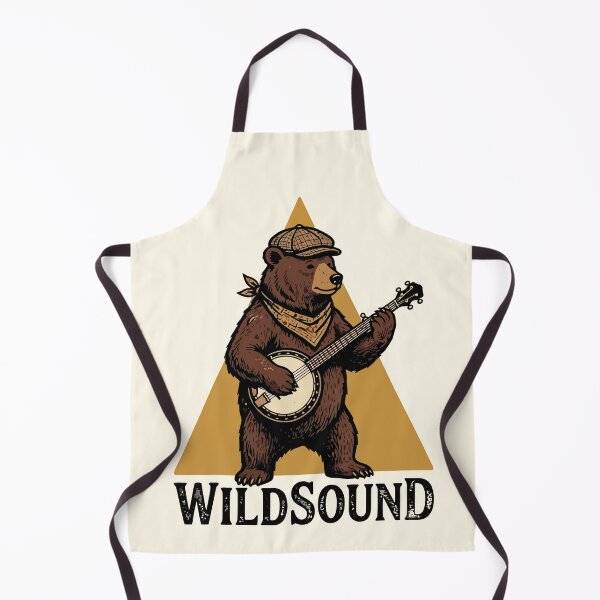 Item preview, Wildsound Banjo Playing Bear Country Folk Music Vintage designed and sold by Amir Faysal.