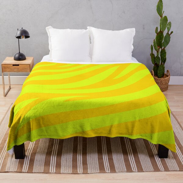 Item preview, Modern Graphic Zebra Print Pattern | Yellow & Chartreuse designed and sold by Frohyou.