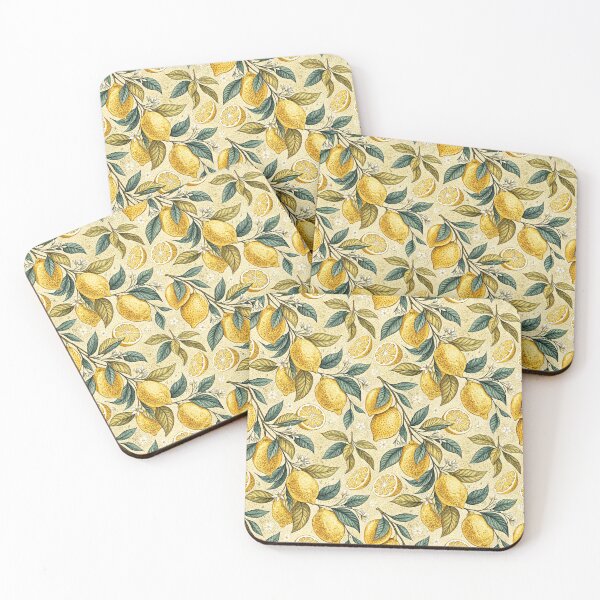 Item preview, Vintage Lemon Grove Botanical Pattern designed and sold by Storybook Botanica.