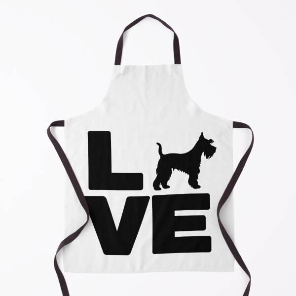Item preview, LOVE Miniature Schnauzer Shirt – Cute Schnauzer Dog Lover Graphic Tee – Mini Schnauzer Gift designed and sold by RollForDesignCo.