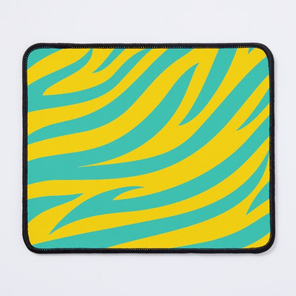Item preview, Modern Graphic Zebra Print Pattern | Yellow & Teal designed and sold by Frohyou.