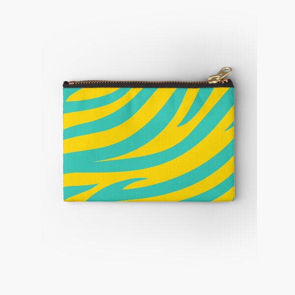 Item preview, Modern Graphic Zebra Print Pattern | Yellow & Teal designed and sold by Frohyou.