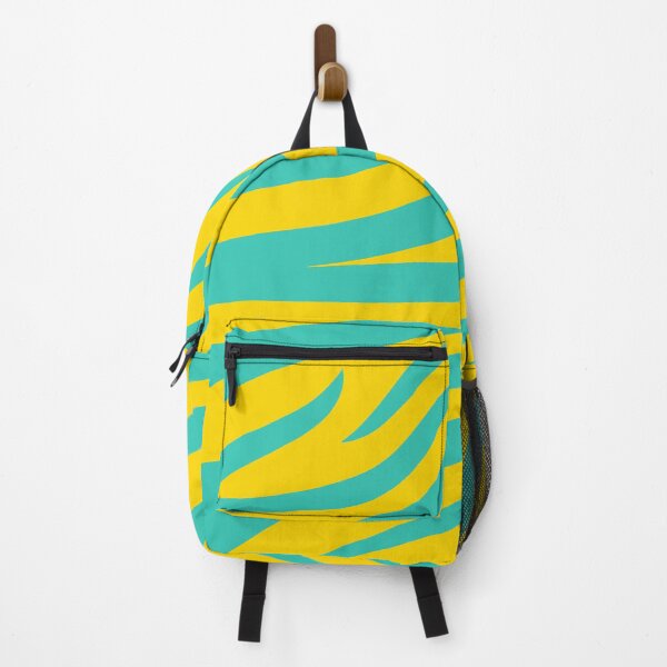 Item preview, Modern Graphic Zebra Print Pattern | Yellow & Teal designed and sold by Frohyou.