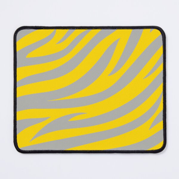 Item preview, Modern Graphic Zebra Print Pattern | Yellow & Gray designed and sold by Frohyou.