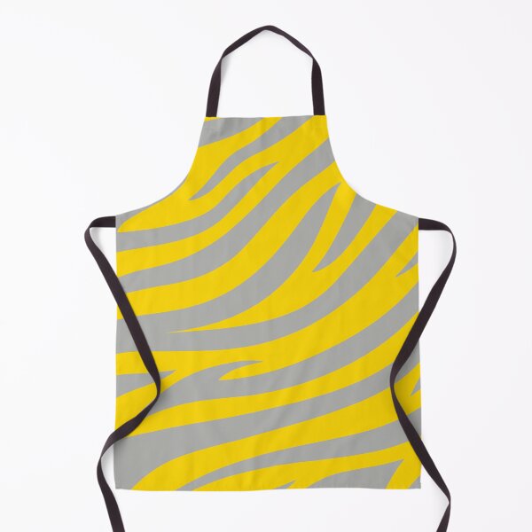 Item preview, Modern Graphic Zebra Print Pattern | Yellow & Gray designed and sold by Frohyou.