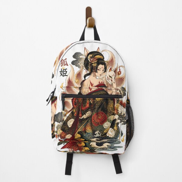 Item preview, Kitsune Geisha – Fox Princess Japanese Yokai Art designed and sold by kaxymax.