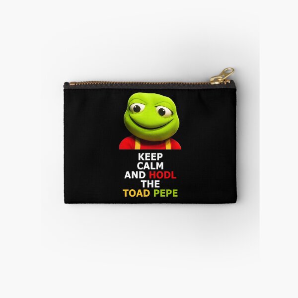 Item preview, Keep Calm And Hodl The Toad Pepe designed and sold by rachimariposa.