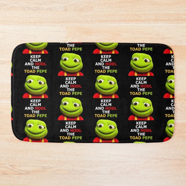 Item preview, Keep Calm And Hodl The Toad Pepe designed and sold by rachimariposa.