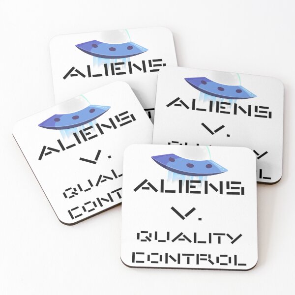 Item preview, Aliens v Quality Control designed and sold by Tuff-Tags.