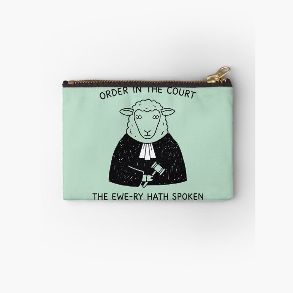 Item preview, Order In The Court The Ewe-ry Hath Spoken Judge Sheep designed and sold by Amir Faysal.