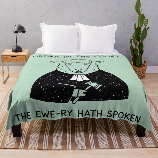 Item preview, Order In The Court The Ewe-ry Hath Spoken Judge Sheep designed and sold by Amir Faysal.