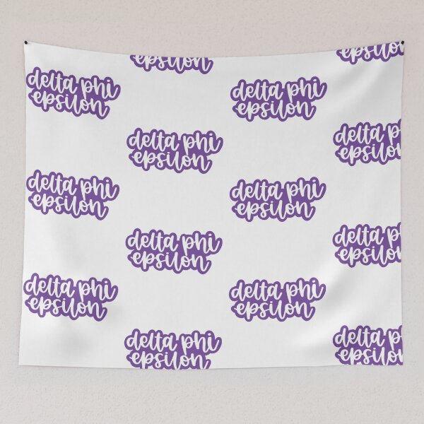 Item preview, delta phi epsilon (purple) designed and sold by Jaina Designs.